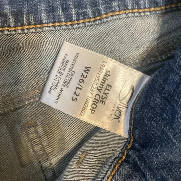 Silver Elyse skinny crop jeans - Picture 3 of 7